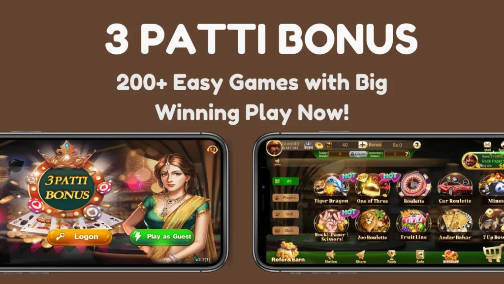 3 Patti Bonus Game